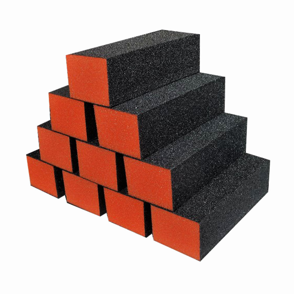 Dixon 3-Way Buffer Orange Black Grit100/180 Pack10 21675