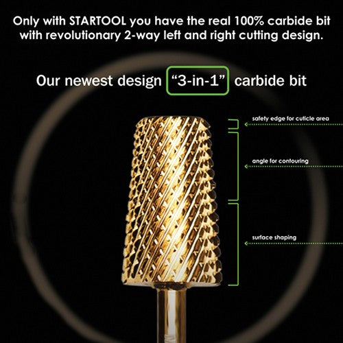 Startool Carbide 3/32 STX Ex.Coarse Sp.Silver 3 IN 1 0350SP