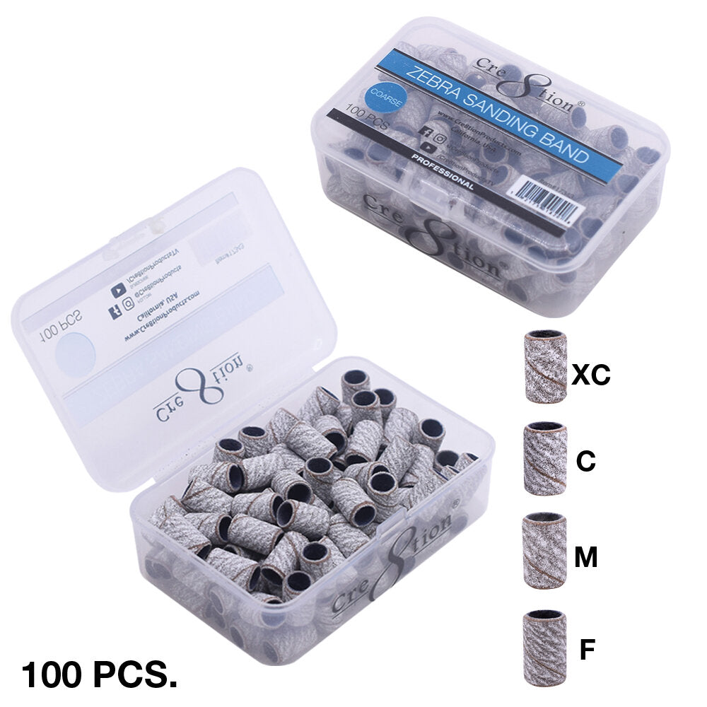 Cre8tion Sanding Band Zebra Fine 100 pcs 01818/17341