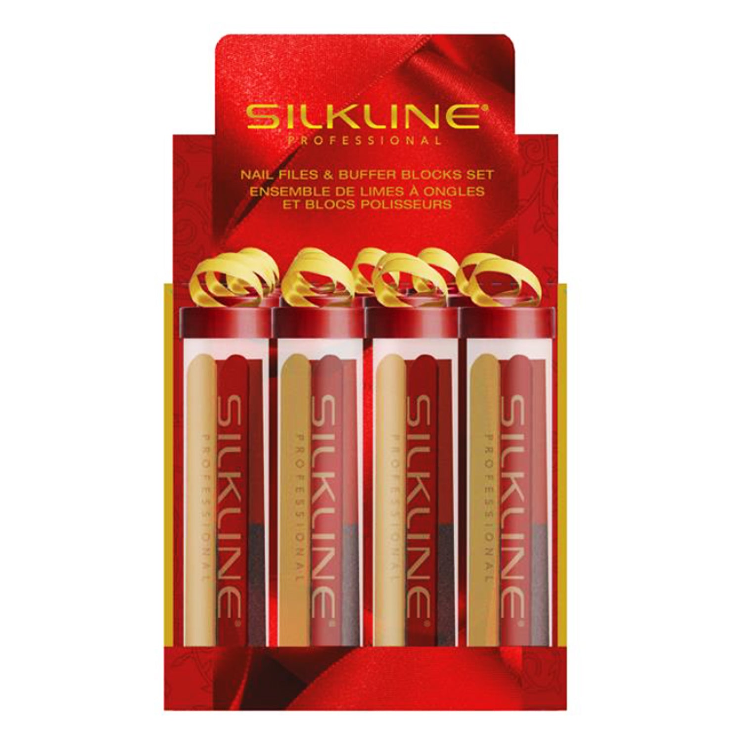 Silkline 4-Piece Buffers & Files Set NAILFLDSPEHC 02916