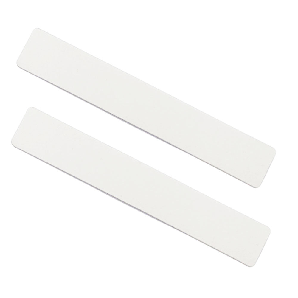 Nail File Jumbo White 100/100 Washable Serrated Peach 24125