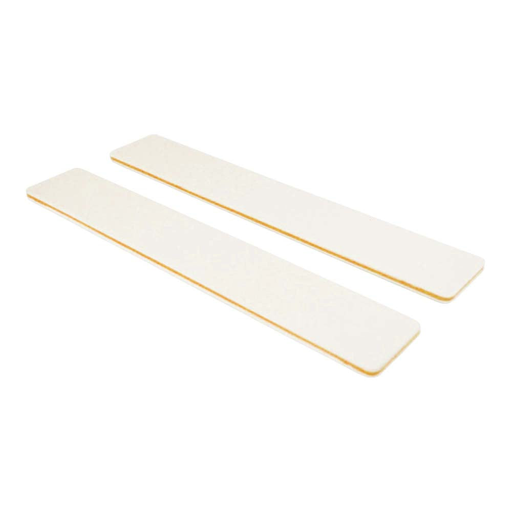 Nail File Jumbo White 100/100 Washable Serrated Peach 24125