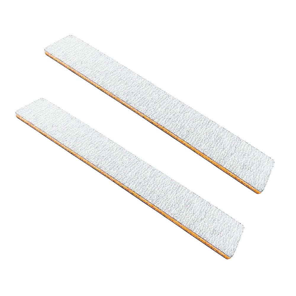 Nail File Jumbo Zebra 100/100 Washable Serrated Peach 24126