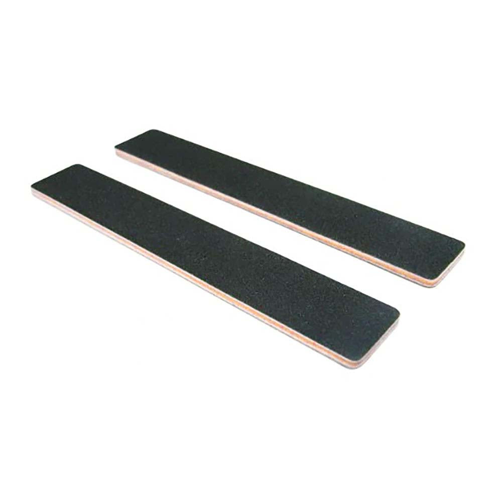 Nail File Jumbo Black 100/100 Washable Serrated Peach 24127