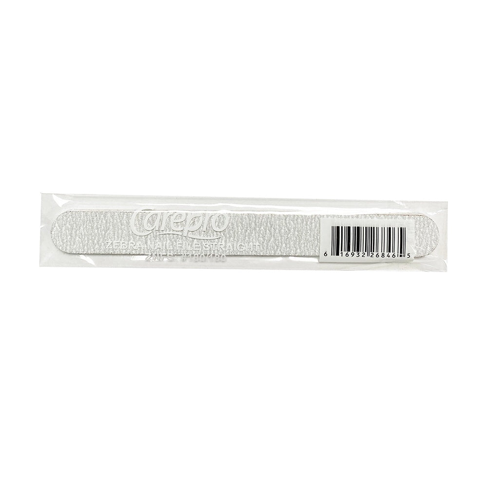 CarePro Disposable Straight Zebra Nail File 180/180 26846