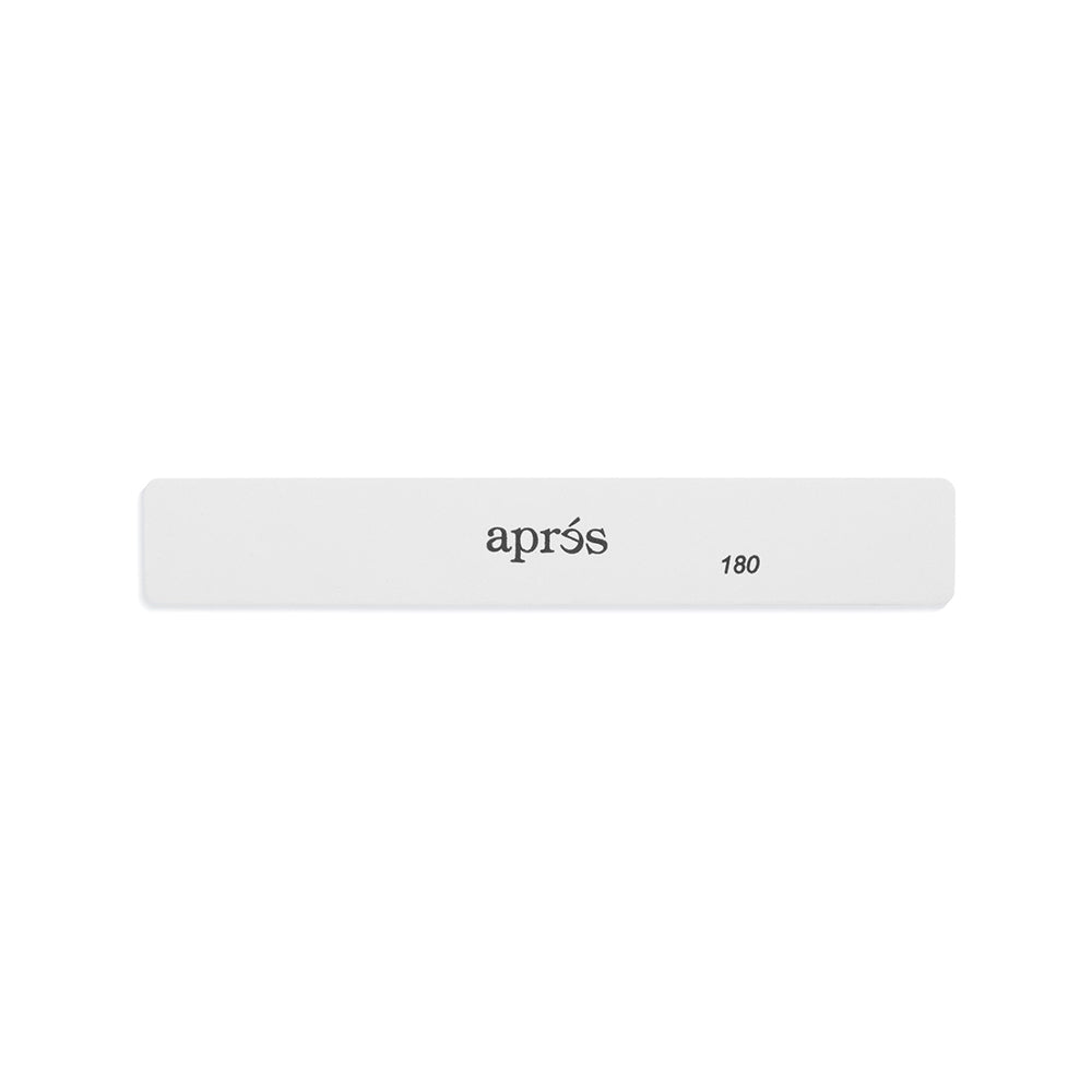Apres Nail File 100/180 Grit - White Square 73677
