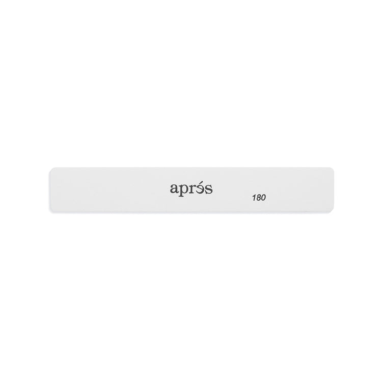 Apres Nail File 100/180 Grit - White Square 73677