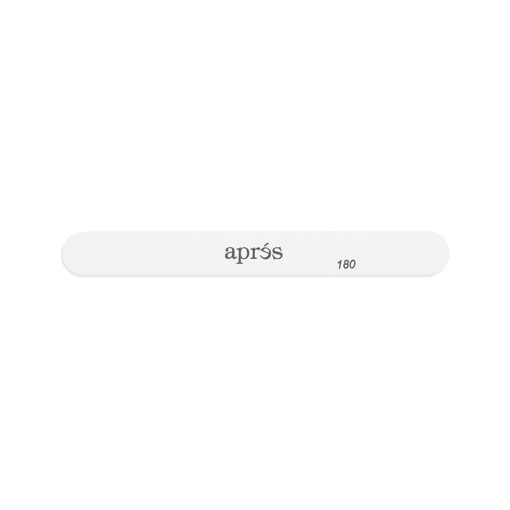Apres Nail File 100/180 Grit - White Round 73707