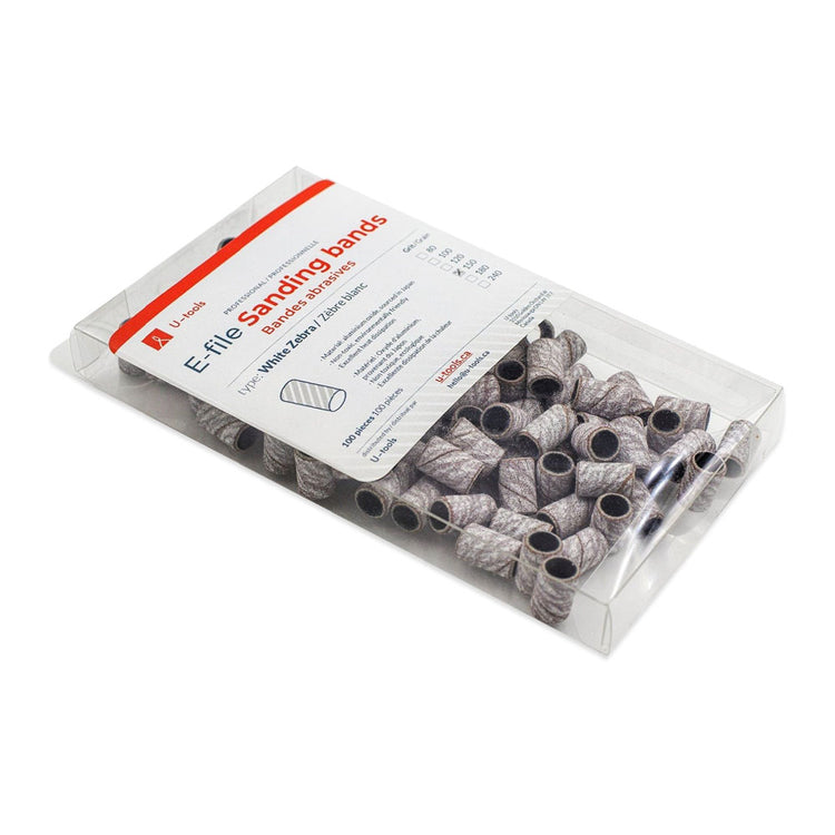 U-Tools Sanding Bands Zebra 100 ct 150G WZB-150