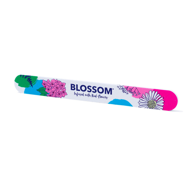 Blossom Double Sided Branded Nail Files 7" 180/180 90303