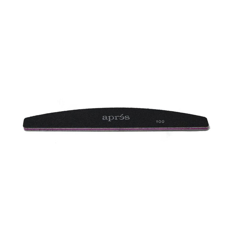 Apres Nail File 100/180 Black APNF100180-1 10pack 95672