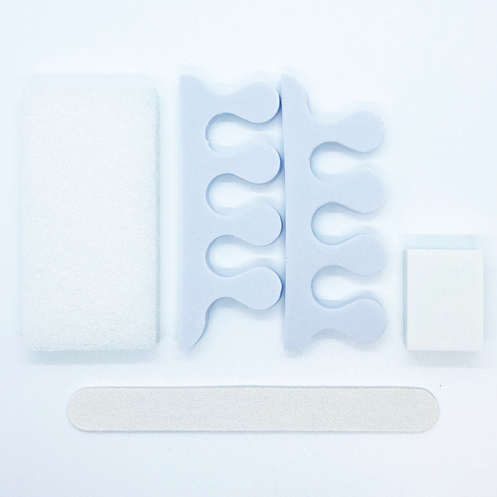Ikonna White Disposable Pedicure Kit 4Pcs DMP4C