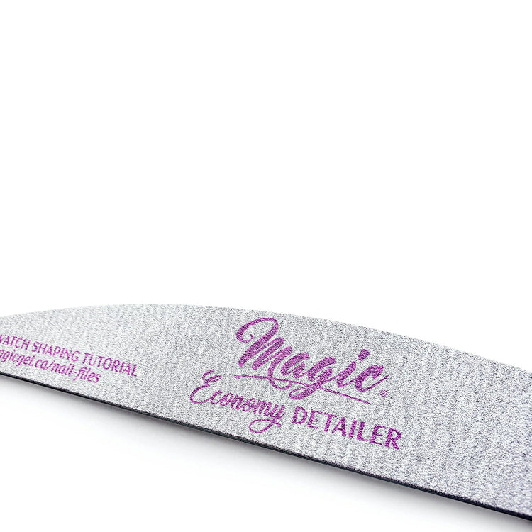 Magic Economy Detailer Zebra Nail File Grit 180/180 pack15
