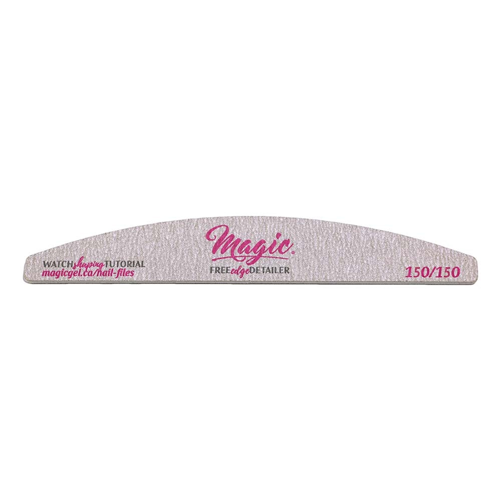 Magic Surface Shaper Nail File Zebra Grit 150/150