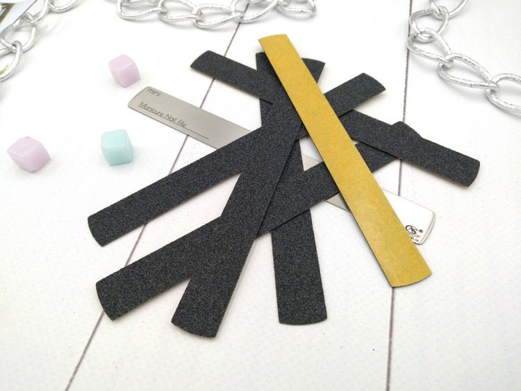 U-Tools 7 Stickers For File Mini 5 mm 180 Grit #1124