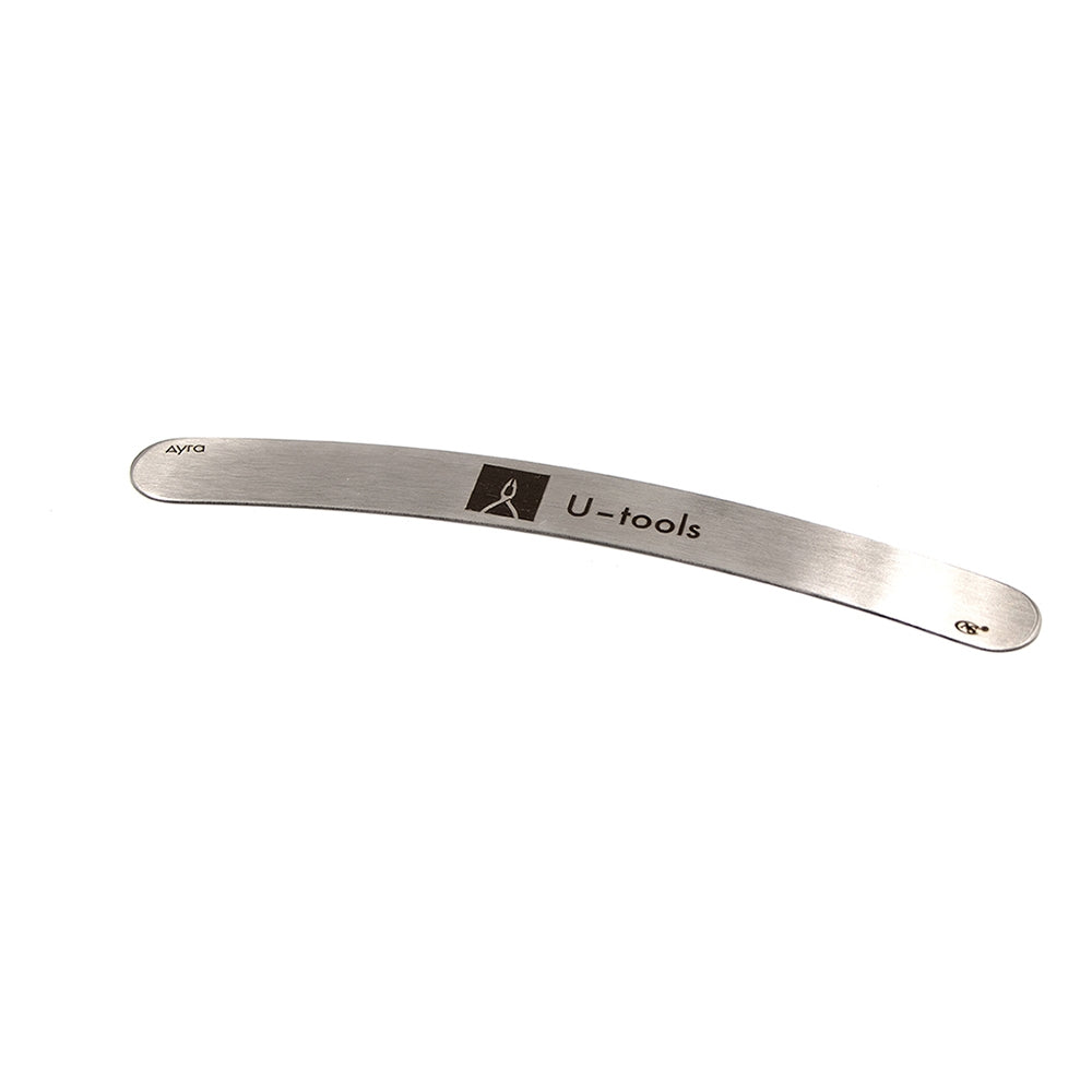 U-Tools Stainless Steel Nail File Curve 160 mm x 18 mm #1301