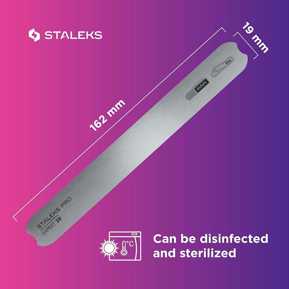 Staleks Straight Metal Base For Nail File Expert 20 #1701