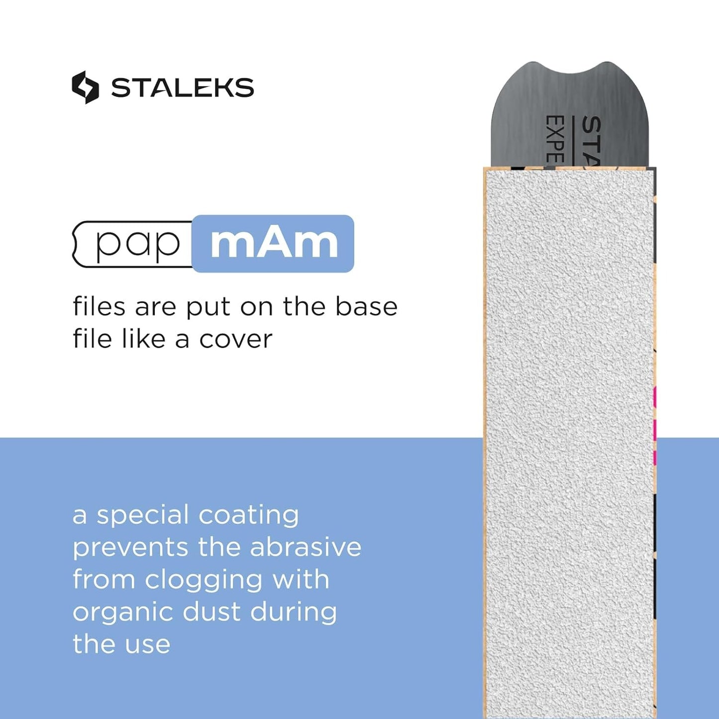 Staleks Pro Stickers papmAm Expert ATC 20 mm 150 Grit #1903