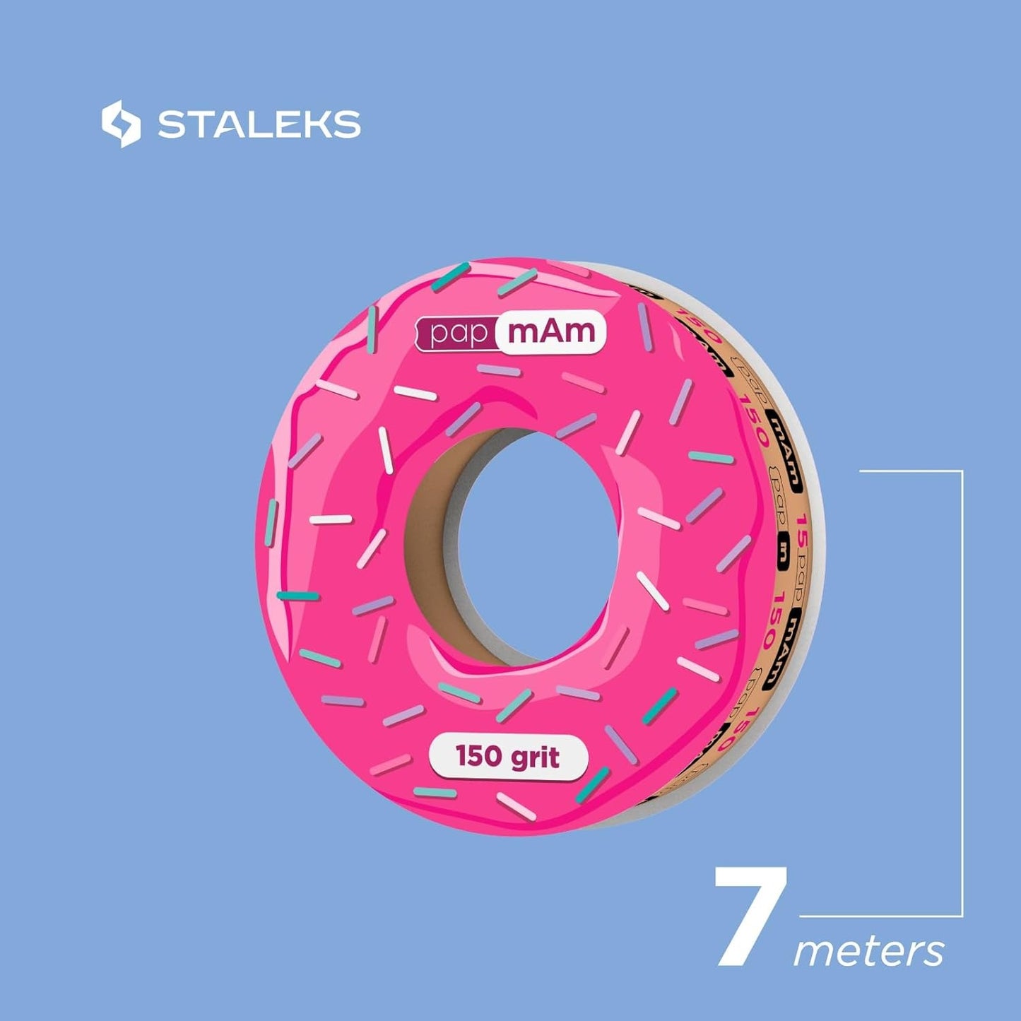 Staleks Pro Stickers papmAm Expert ATC 20 mm 150 Grit #1903