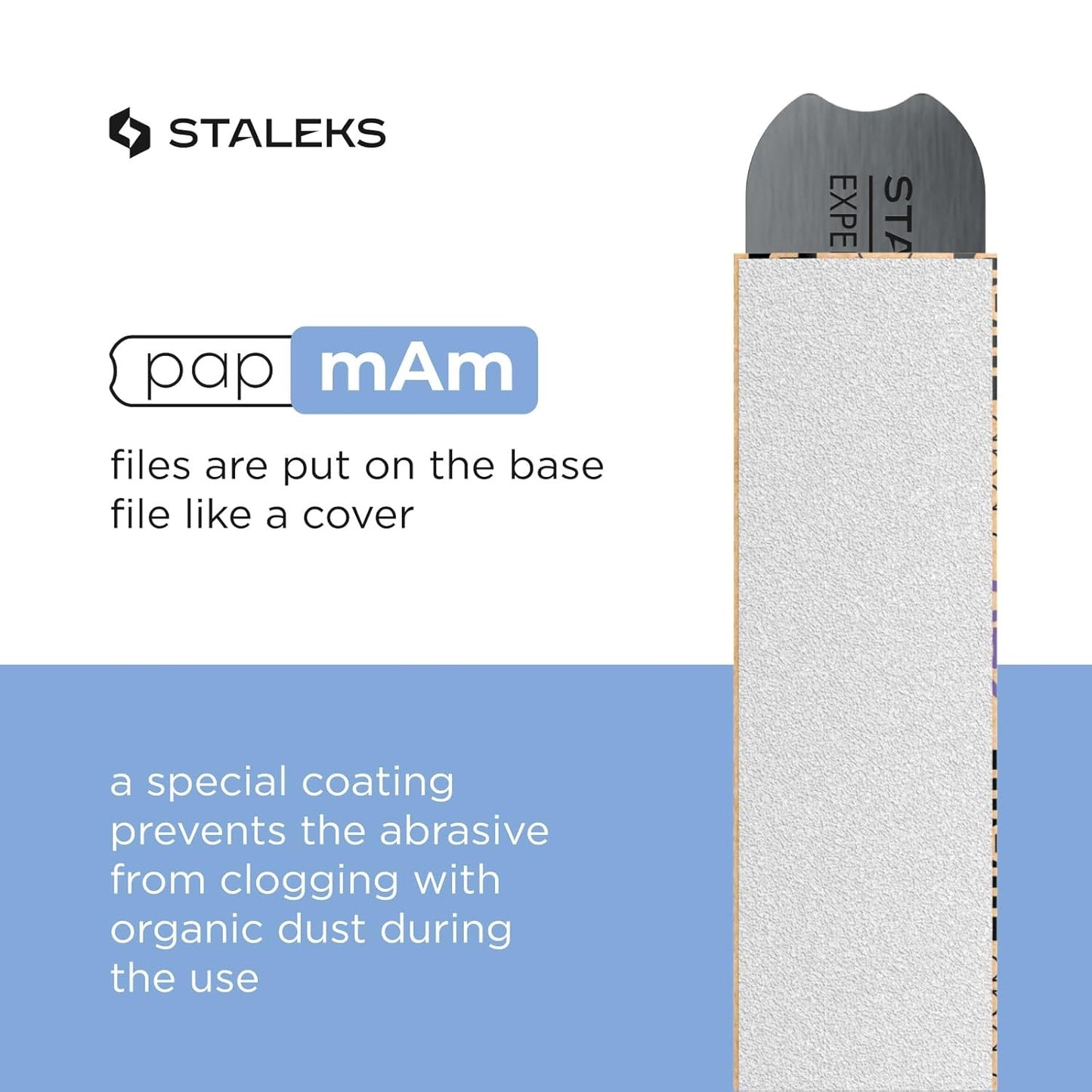 Staleks Pro Stickers papmAm Expert ATC 20 mm 240 Grit #1905