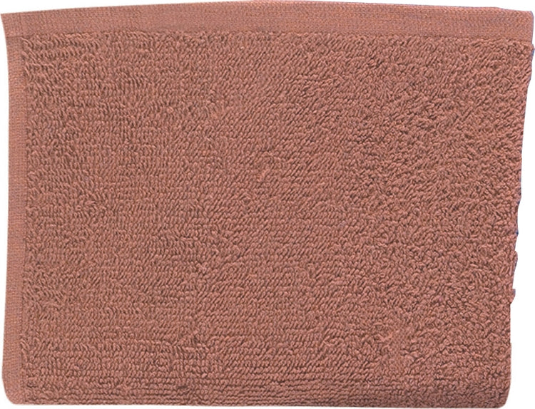 Dannyco Cotton Towels Deluxe 16"x27" 1Dozen - Brown #10005