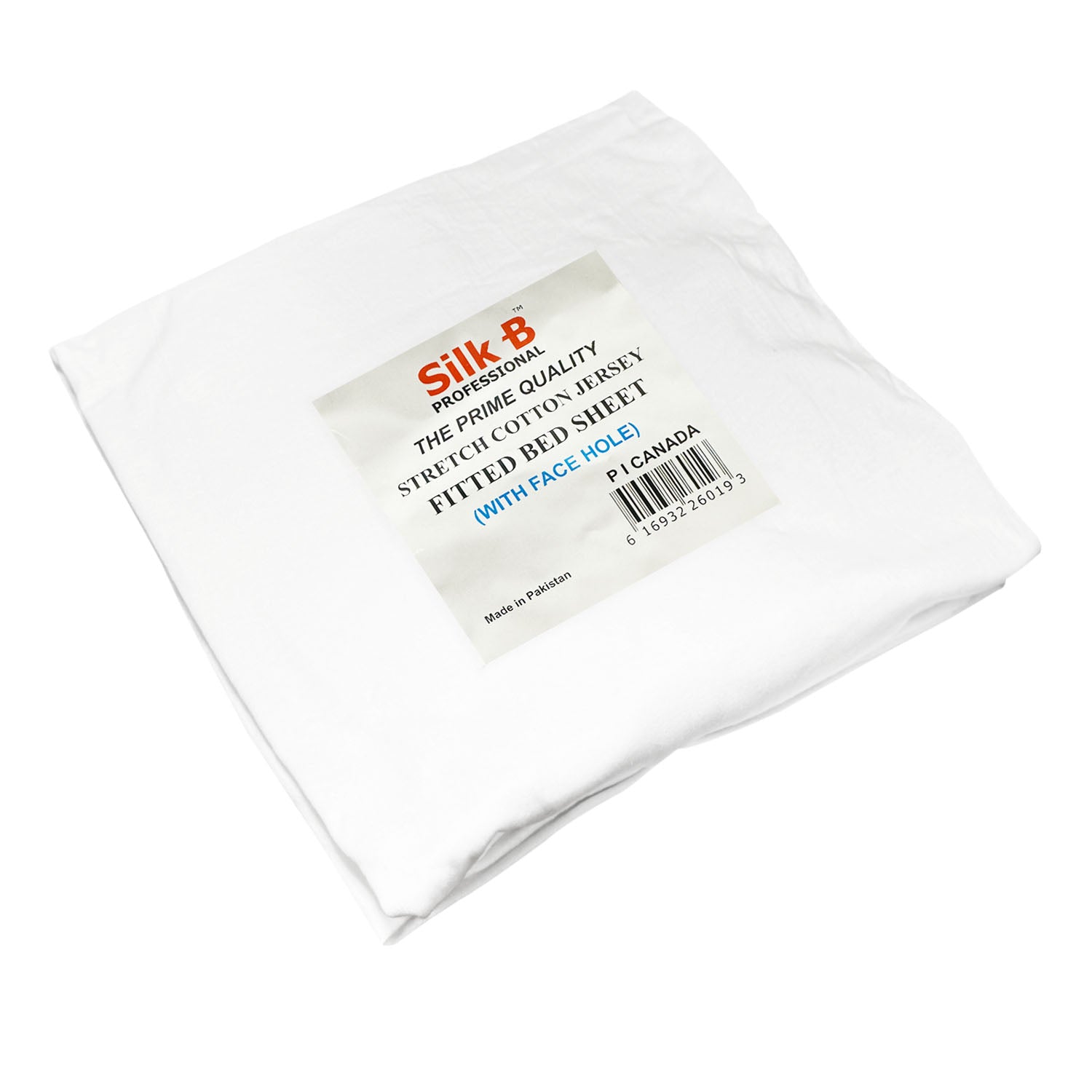 Silk-B Strichable Fitted Bed Sheet Face Hole 26019