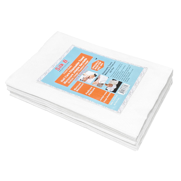 Silk B Soft & Extra Strong Nail Care Disposable Towels MNDT8