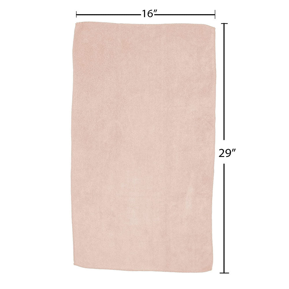 FROMM Diane Softees Microfiber Towels 10PK Pink EX-LG 45033