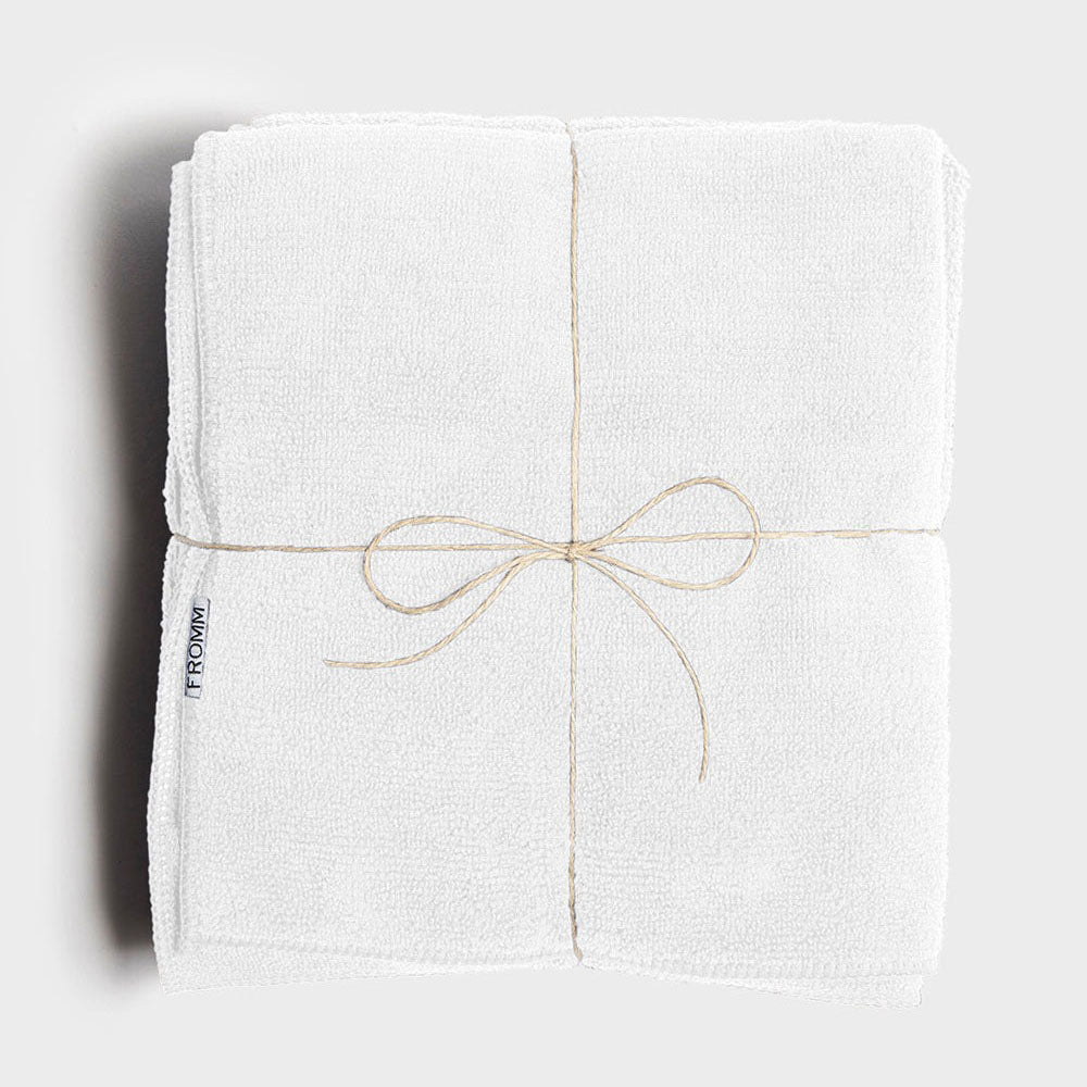 FROMM Softees Air Microfiber Towels 10PK White 45048