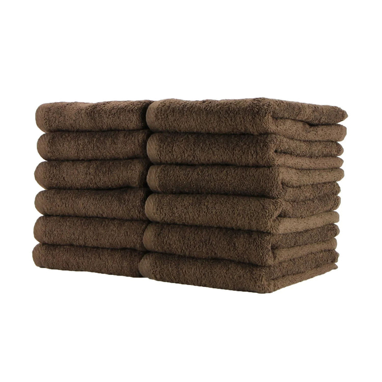 HT Dark Brown Regency Towels 16"x27" Dozen - RG937202