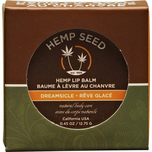 Earthly Body Hemp Seed Lip Balm Tin 0.45oz DreamsicleHSL502T