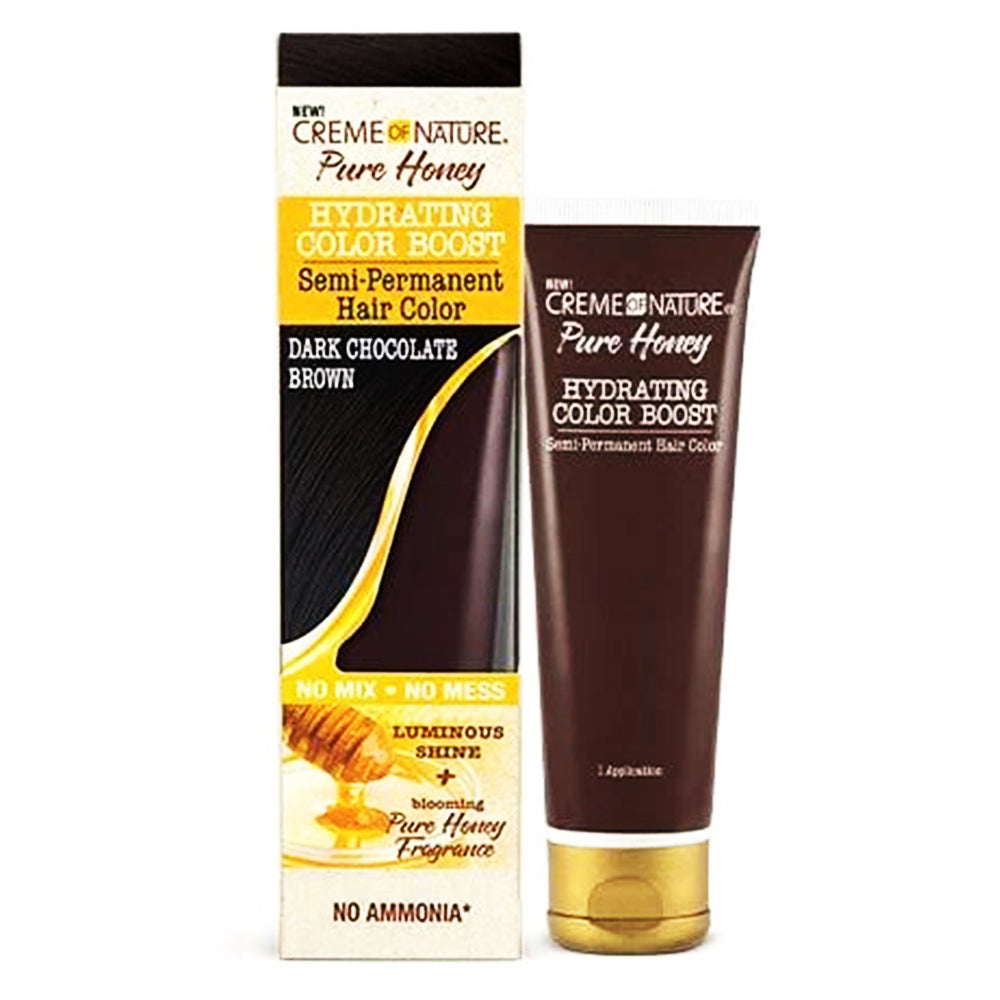 Creme Of Nature Hair Color 3oz Dark Chocolate Brown 00156
