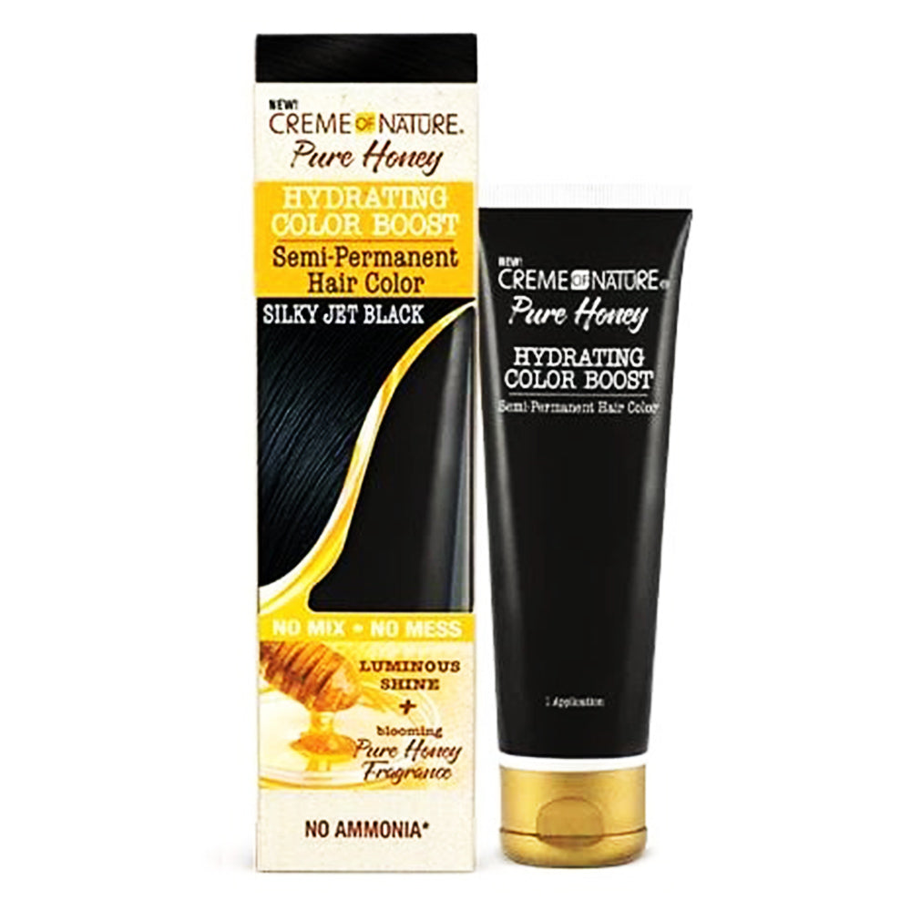 Creme Of Natural Hair Color 3oz Silky Jet Black 00157