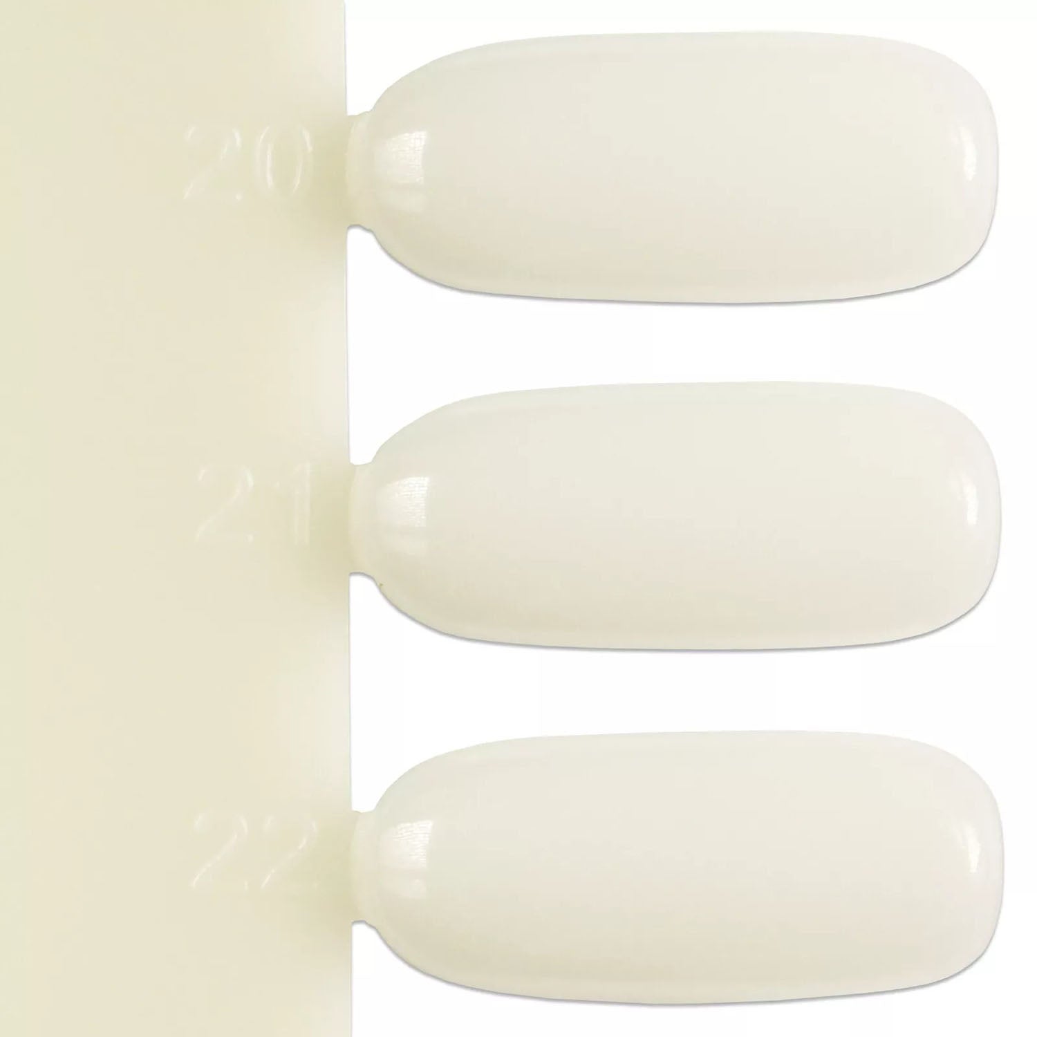 Berkeley 72-Tips Rectangular Polish Display Natural PD272NT