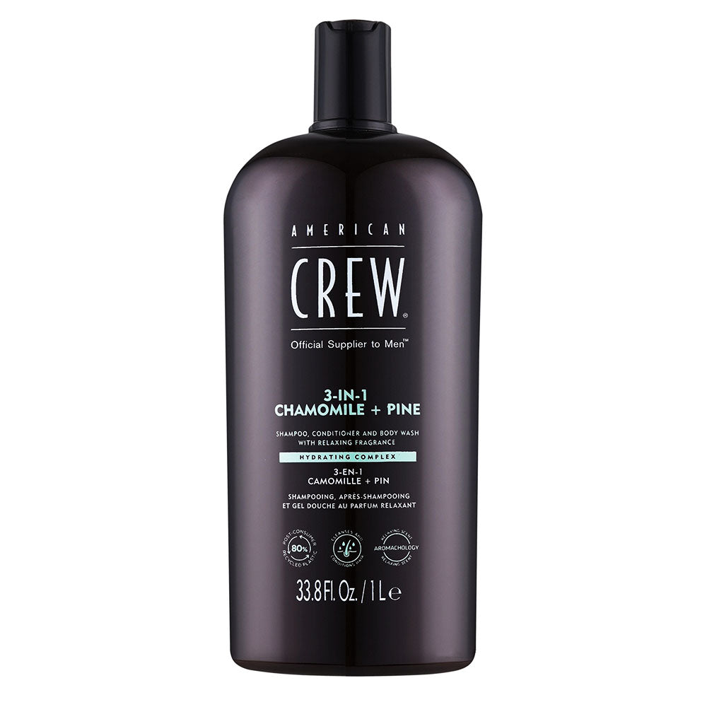 American Crew 3-IN-1 Chamomile + Pine 33.8 oz 00328