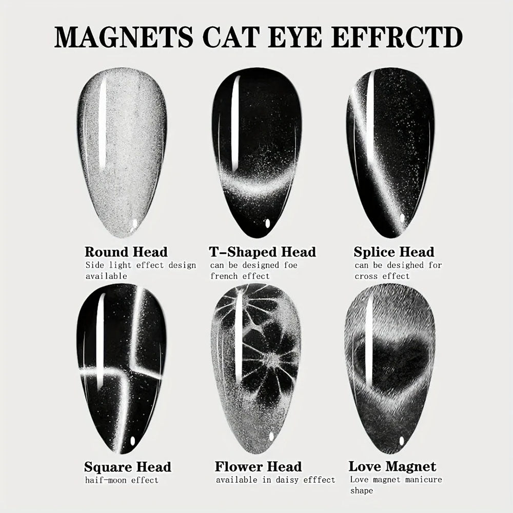 6in1 Multifunctional Cat Eye Magnet Black 79921