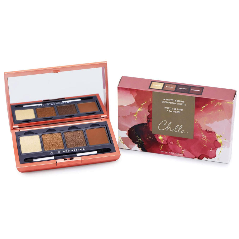 Chella Manifest Bronze Eyeshadow Palette 201001 00583
