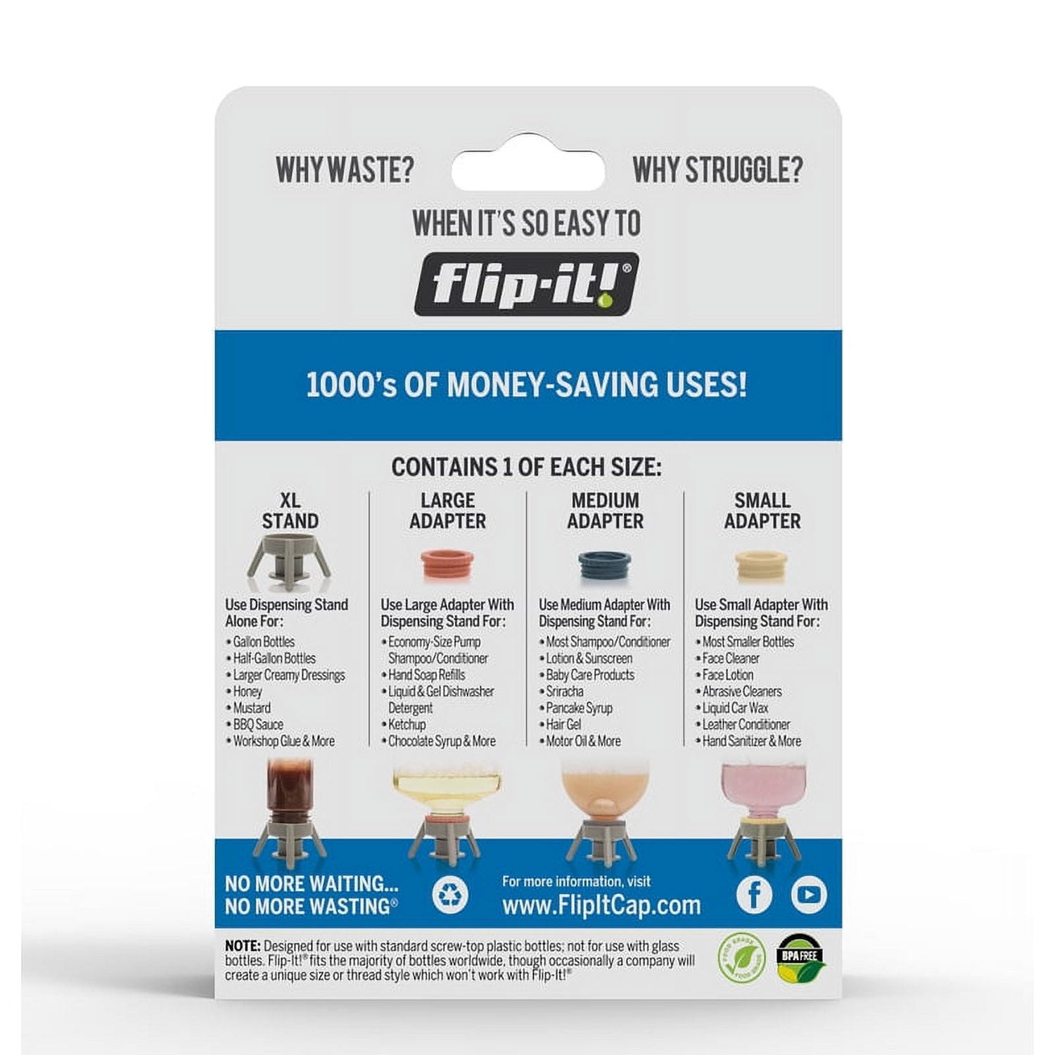 Flip-It Deluxe Cap Kit 5050 00612