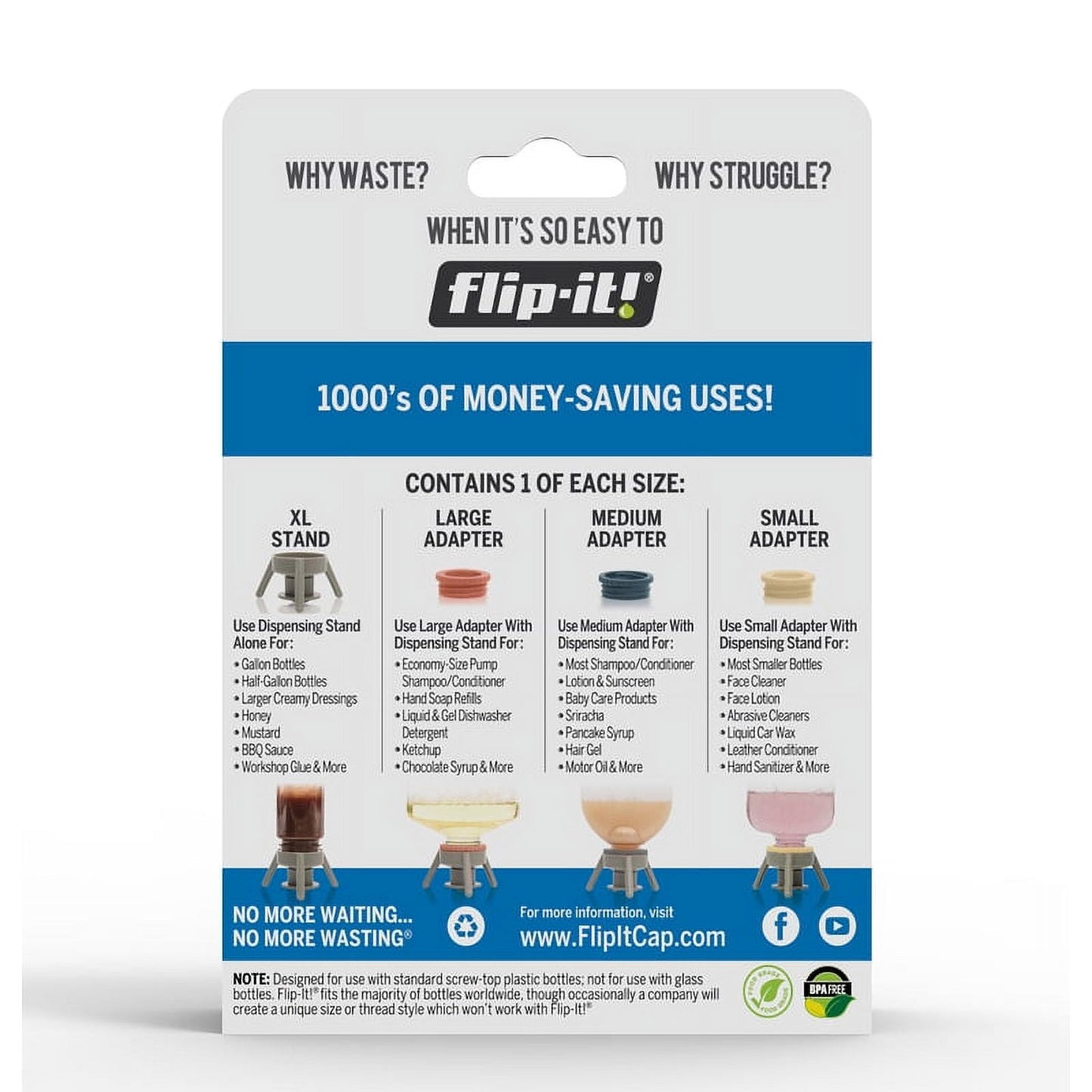 Flip-It Deluxe Cap Kit 5050 00612