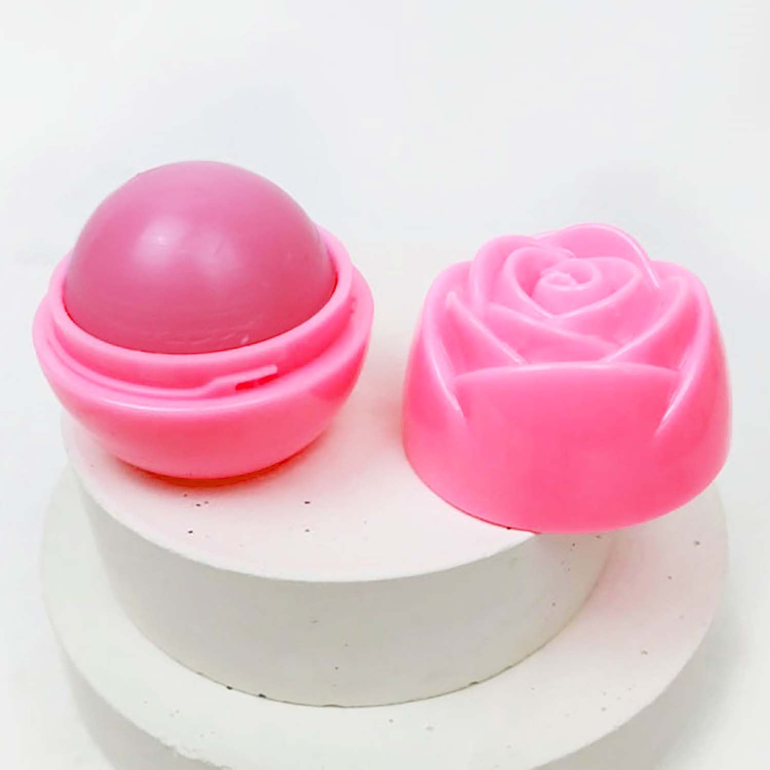 YUCCI Rose Shape Lip Balm  - Pink IS819 00816