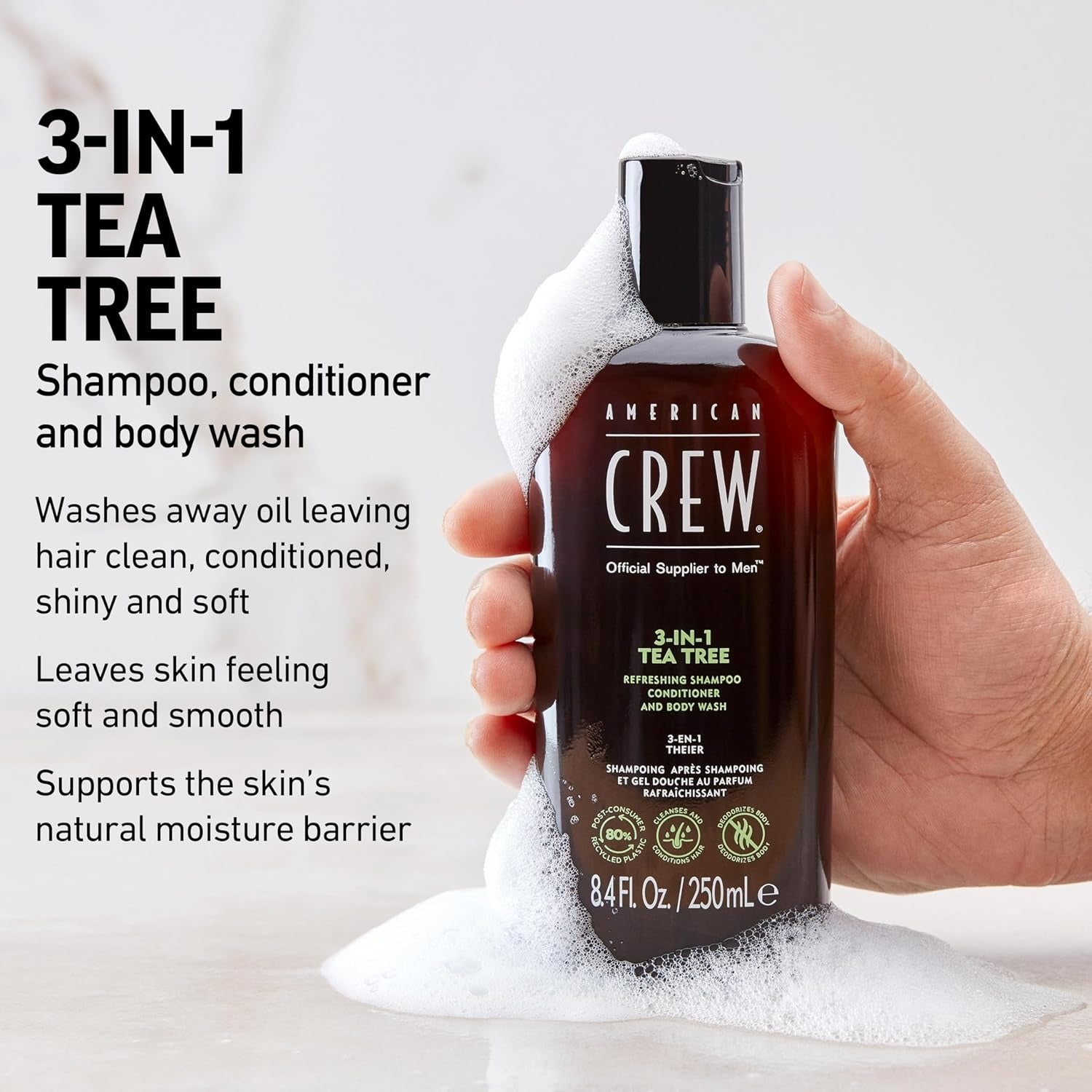 American Crew Holiday Duo Set 3-IN-1 Tea Tree Forming 01019