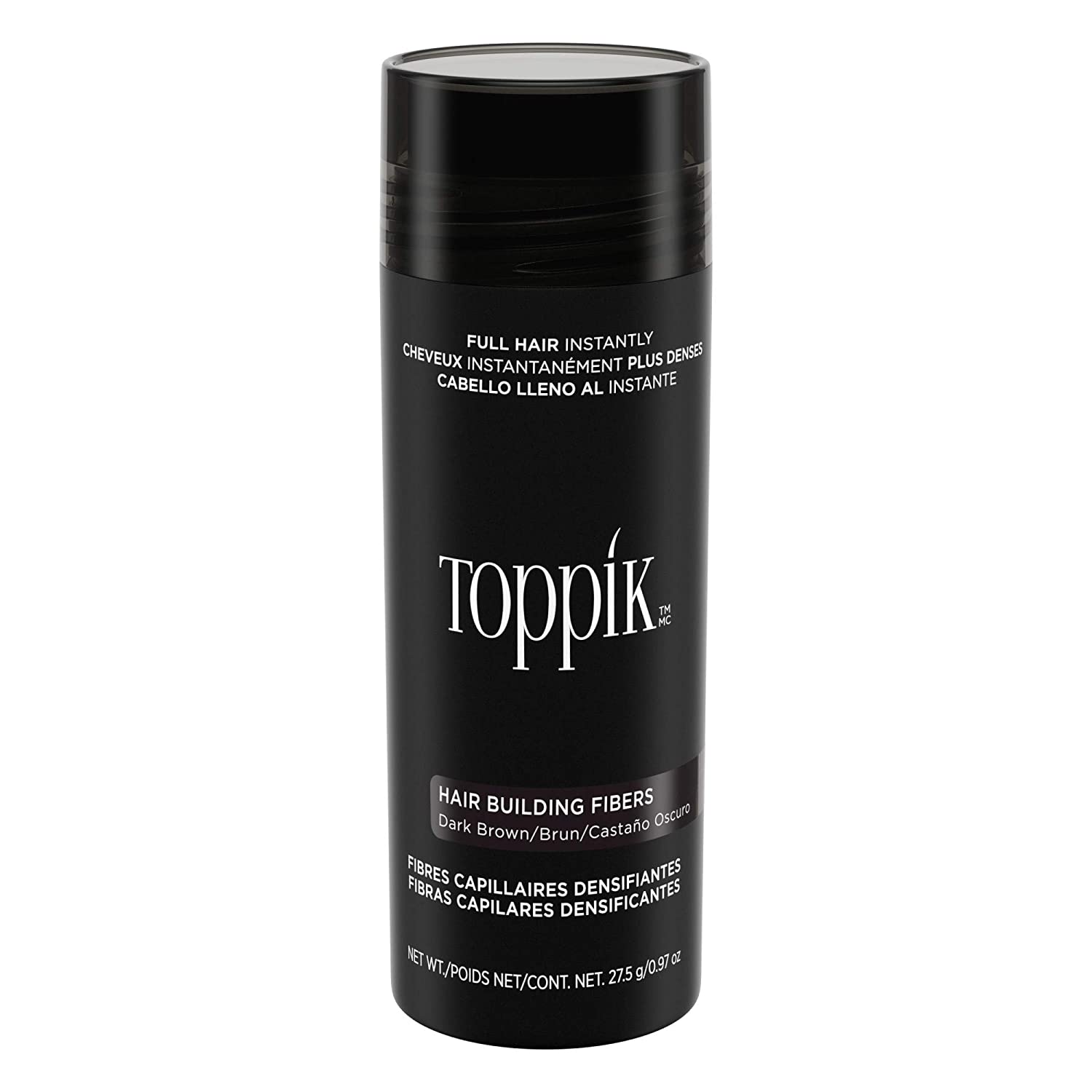 Toppik Hair Building Fibers 27.5 g/0.97oz - Dark Brown 01202