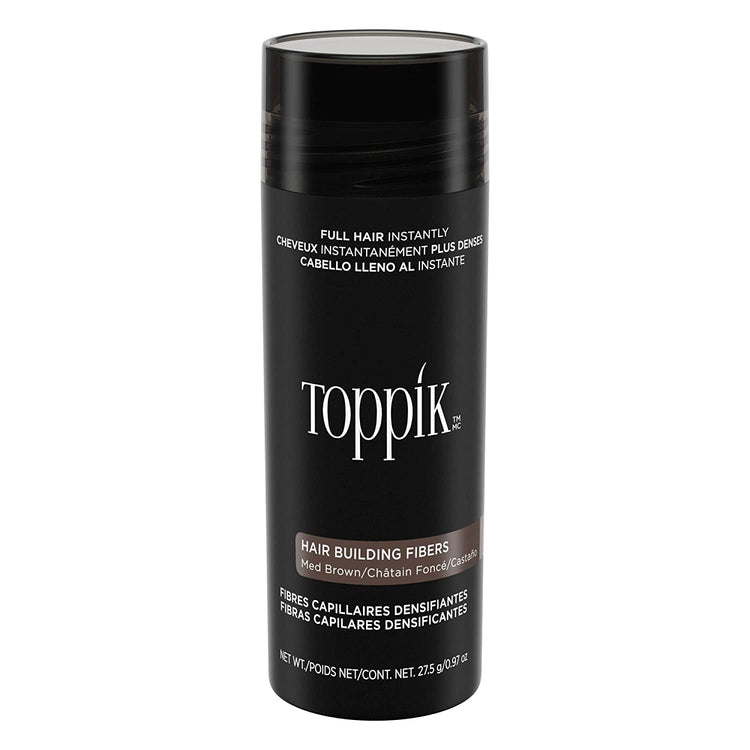 Toppik Hair Building Fibers 27.5 g/0.97oz-Medium Brown 01203