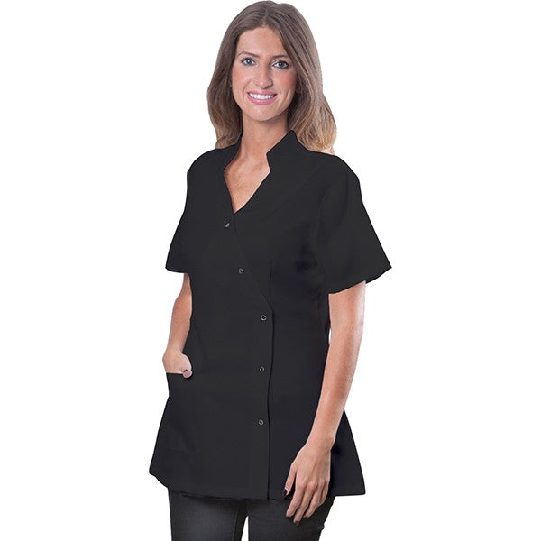 LePro Spa Jacket W/Pocket Large Black TECHJAKPKTBKLGC/01649
