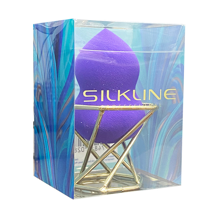 Silkline MakeUp Sponge With Holder - SPONGE1WOC / 02814