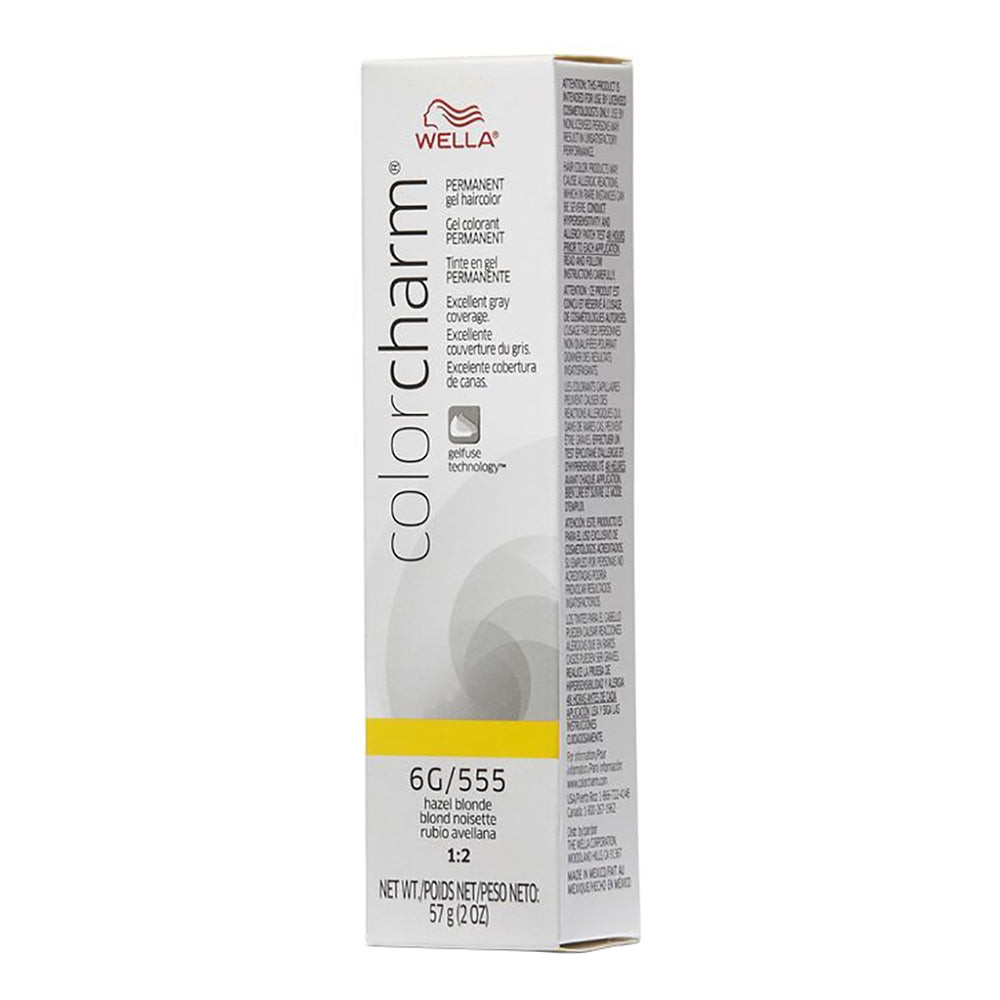 Wella Color Charm 6G/555 Hazel Blonde 2 oz 02903