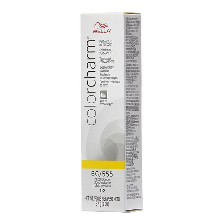 Wella Color Charm 6G/555 Hazel Blonde 2 oz 02903