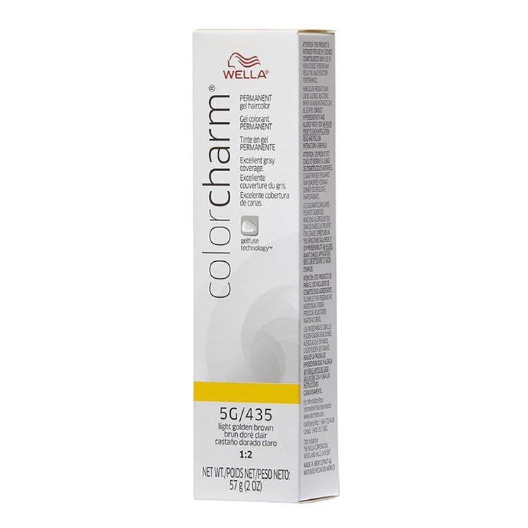 Wella Color Charm 5G/435 Light Golden Brown 2 oz 02904