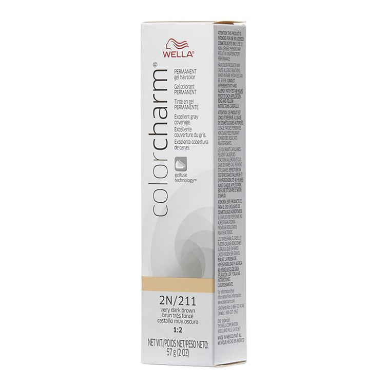 Wella Color Charm 2N/211 Very Dark Brown 2 oz 02916