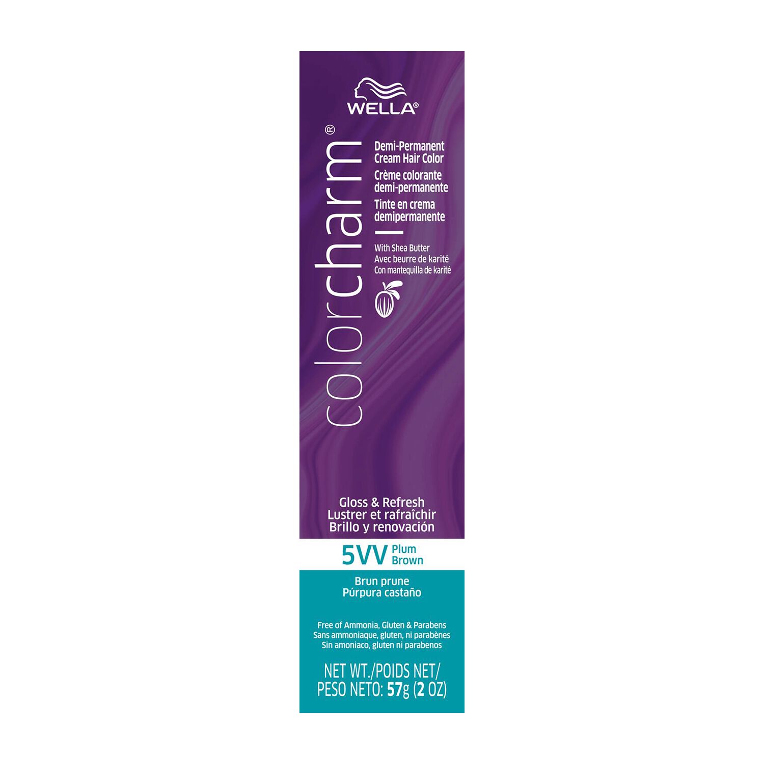 Wella Color Charm 5VV Plum Brown 2 oz 05141